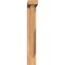 Ekena Millwork Traditional Block Smooth Bracket w/ Offset Brace, Western Red Cedar, 3 1/2"W x 16"D x 24"H BKT0402X16X24TRA05SWR - alternate 3